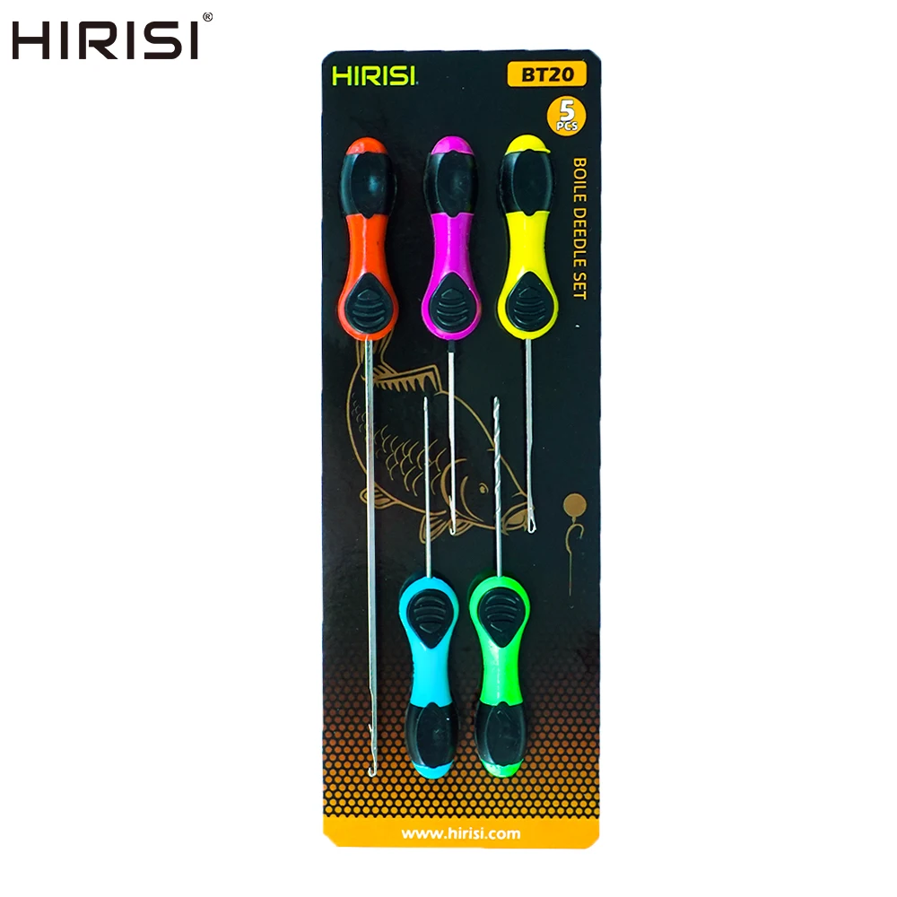 Fishing Hook Stainless Steel - 5x الكارب الصيد أداة الطعم إبرة