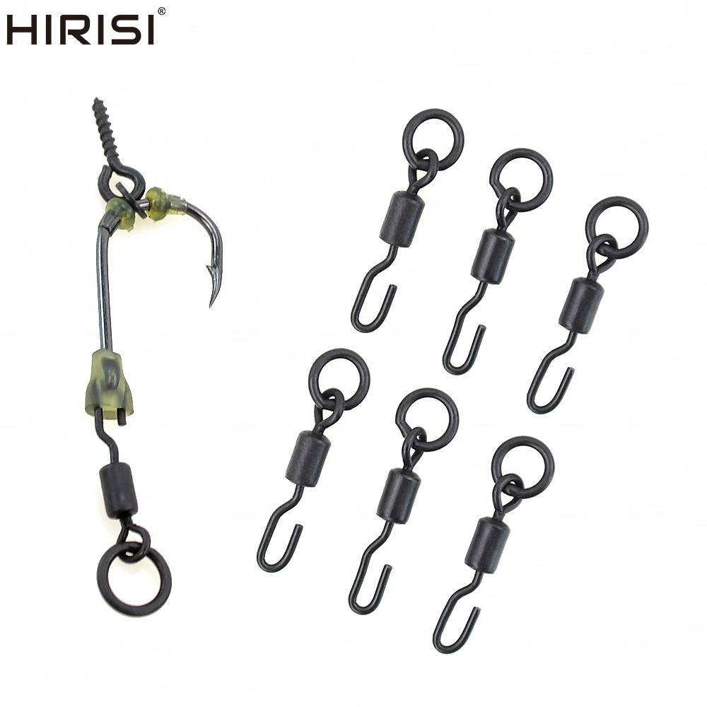 هيريسي 200 قطعة من دوارات صيد  - مراجعة Fishing Hook Stainless Steel وسعره