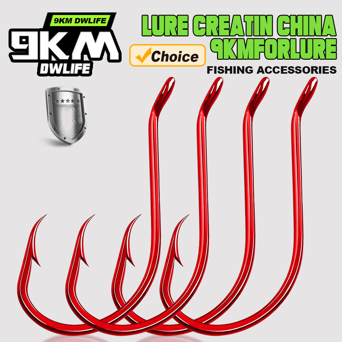 9 كجم 100 قطعة خطاف الأخطبوط ا - مراجعة Fishing Hook Circle وسعره