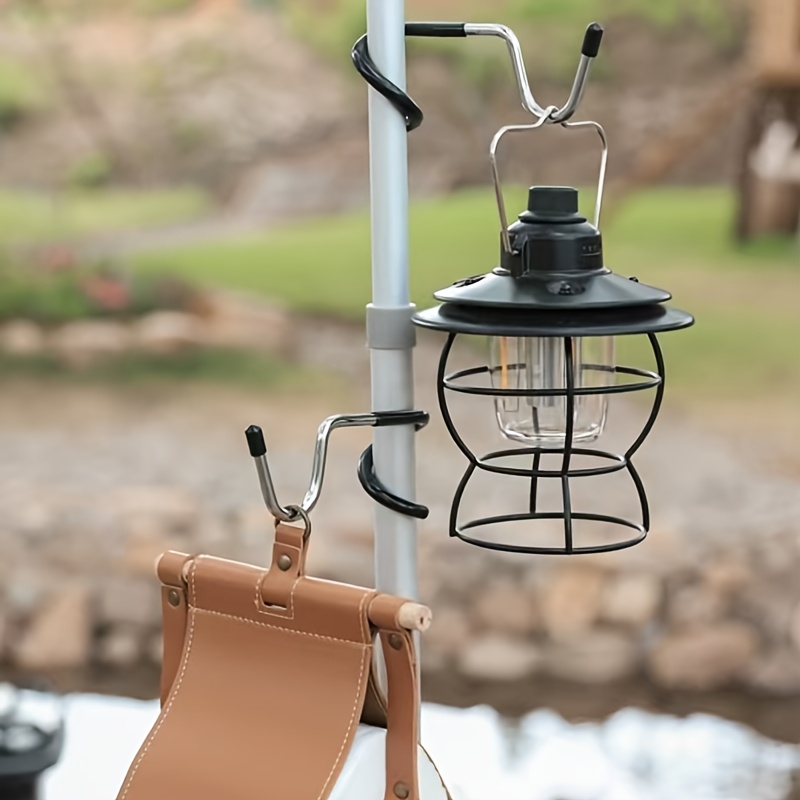 حامل إضاءة من الفولاذ المقاوم  - مراجعة Fishing Hook وسعره
