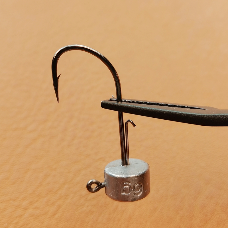 Mr JigginG 10 قطعة Ned Rig تهز - مراجعة Fishing Hook Offset وسعره