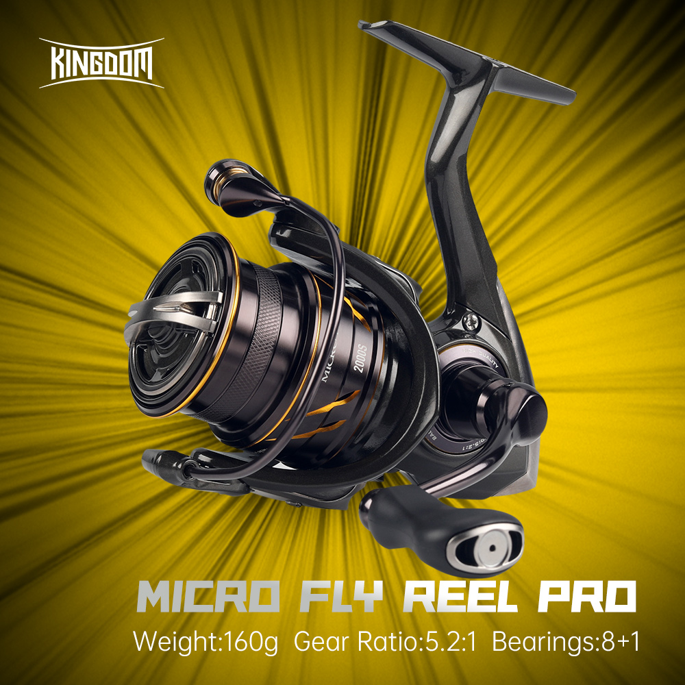 بكرة صيد دوارة Kingdom Micro F - مراجعة Abu Garcia Reel Revo وسعره